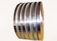 Narrow Aluminium Strips For Radiator , Aluminium Sheet Coil Silver Color